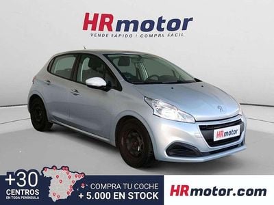 Usado Peugeot 208 Access 68 CV (50 kW) 2017 Gris Utilitario
