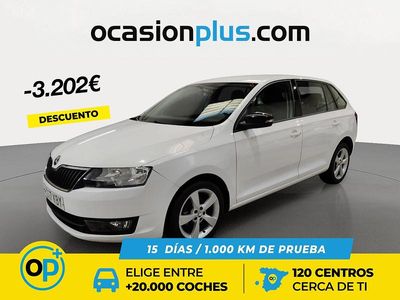 Usado Skoda Rapid Ambition 90 CV (66 kW) 2017 Blanco Berlina