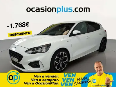 Usado Ford Focus ST-Line 150 CV (110 kW) 2019 Blanco Berlina