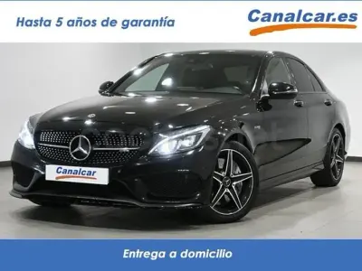 Usado Mercedes C43 AMG 367 CV (269 kW) 2018 Negro Berlina