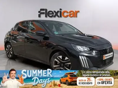 Usado Peugeot 208 Allure 100 CV (73 kW) 2025 Negro Utilitario