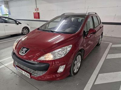 Begagnad Peugeot 308 SW 109 HK (80 kW) 2010 Röd Kombi