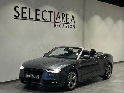 Usado Audi A5 Cabriolet S-Line 190 CV (139 kW) 2015 Gris / plata Descapotable