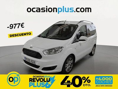 Usado Ford Tourneo Courier Titanium 100 CV (73 kW) 2017 Blanco Monovolumen