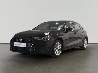 Usado Audi A3 110 CV (80 kW) 2023 Negro Berlina