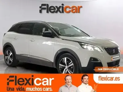 Usado Peugeot 3008 GT-line 130 CV (95 kW) 2018 Blanco SUV