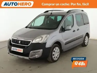Usado Peugeot Partner Outdoor 100 CV (73 kW) 2015 Gris
