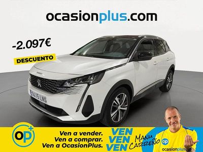 Usado Peugeot 3008 Allure 130 CV (95 kW) 2021 Blanco SUV