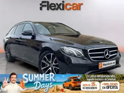 Usado Mercedes E220 194 CV (142 kW) 2019 Negro Familiar