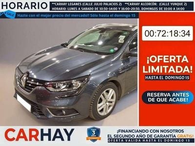 Usado Renault Mégane GrandTour Intens 116 CV (85 kW) 2020 Gris Familiar