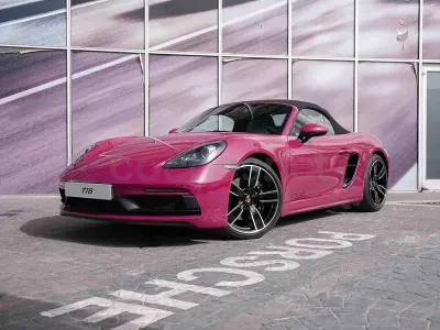 Usado Porsche 718 400 CV (294 kW) 2024 Rosa Descapotable