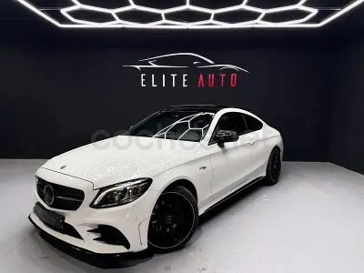 Usado Mercedes C220 194 CV (142 kW) 2018 Blanco Coupe