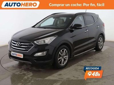 Usado Hyundai Santa Fe Style 196 CV (144 kW) 2014 Negro SUV