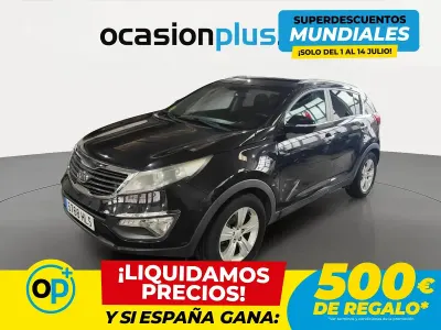 Usado Kia Sportage 116 CV (85 kW) 2012 Negro SUV