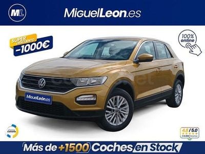 Usado VW T-Roc Edition 110 CV (80 kW) 2021 Amarillo SUV