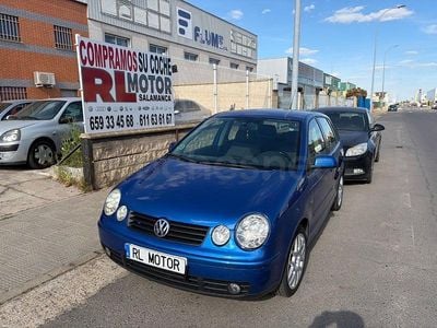 Usado VW Polo GT 75 CV (55 kW) 2005 Azul Utilitario