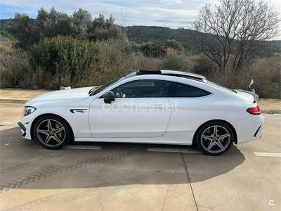 Usado Mercedes C220 170 CV (125 kW) 2017 Blanco Coupe