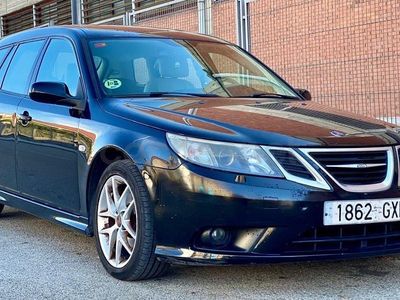 Usado Saab 9-3 Vector 150 CV (110 kW) 2010 Negro Utilitario