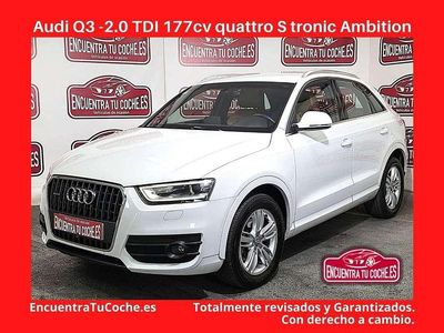 Usado Audi Q3 Ambition 177 CV (130 kW) 2012 Blanco SUV