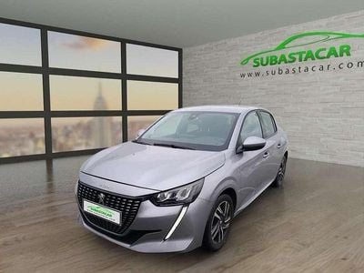 Usado Peugeot 208 Allure 99 CV (72 kW) 2021 Gris Utilitario