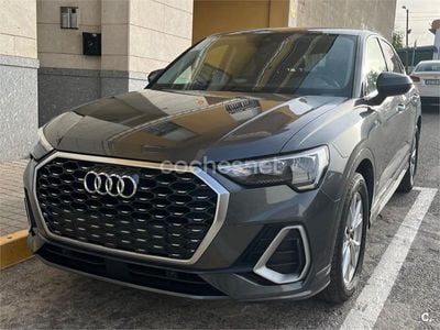 Usado Audi Q3 Sportback S-Line 150 CV (110 kW) 2021 Gris / plata SUV