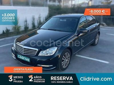 Negro Usado 2011 Mercedes C220 Elegance Berlina | 9590 € (Un poco caro)