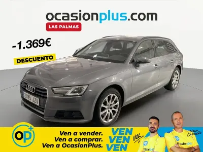 Usado Audi A4 190 CV (139 kW) 2017 Gris Familiar