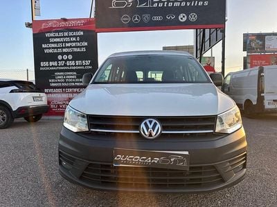 Usado VW Caddy 102 CV (75 kW) 2020 Blanco Monovolumen