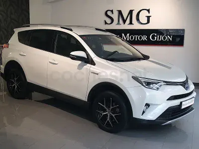 Usado Toyota RAV4 Hybrid 197 CV (144 kW) 2017 Blanco SUV