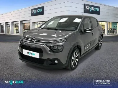 Usado Citroën C3 PureTech 83 CV (61 kW) 2023 Gris / plata Utilitario