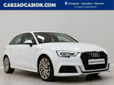 Usado Audi A3 Premium 150 CV (110 kW) 2018 Blanco Berlina