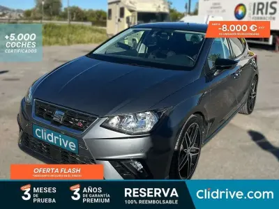 Usado Seat Ibiza FR 150 CV (110 kW) 2018 Gris Utilitario