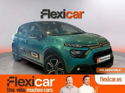 Usado Citroën C3 Feel 83 CV (61 kW) 2022 Azul Utilitario