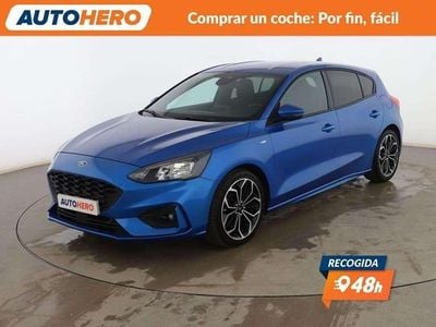 Usado Ford Focus ST-Line 125 CV (91 kW) 2020 Azul Berlina