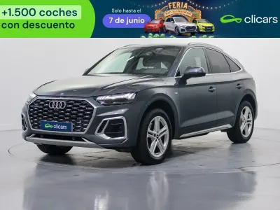 Usado Audi Q5 Sportback S-Line 204 CV (150 kW) 2022 Gris / plata SUV