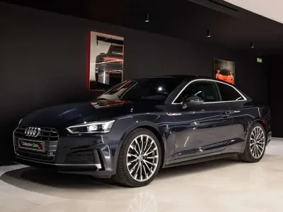 Usado Audi A5 S-Line 190 CV (139 kW) 2017 Azul Coupe