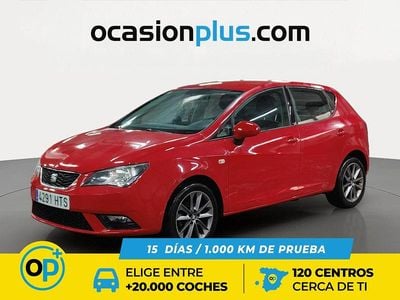 Usado Seat Ibiza I-Tech 86 CV (63 kW) 2013 Rojo Utilitario