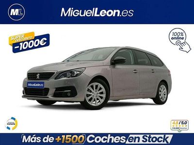 Usado Peugeot 308 Style 99 CV (72 kW) 2020 Gris Utilitario