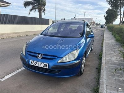 Azul Usado 2002 Peugeot 307 Berlina | 1999 € (Precio justo)
