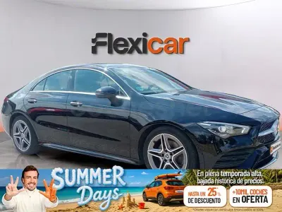 Usado Mercedes CLA200 163 CV (119 kW) 2020 Negro Coupe