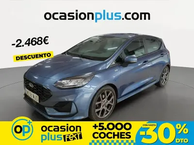 Usado Ford Fiesta ST-Line 125 CV (91 kW) 2023 Azul Utilitario