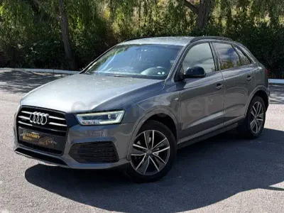 Käytetty Audi Q3 Black Edition 150 HP (110 kW) 2018 Harmaa Katumaasturi
