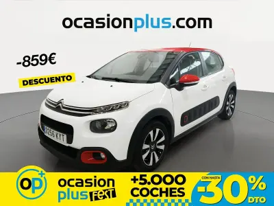 Usado Citroën C3 Feel 110 CV (80 kW) 2019 Blanco Utilitario