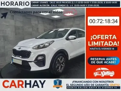 Usado Kia Sportage 136 CV (100 kW) 2021 Blanco SUV