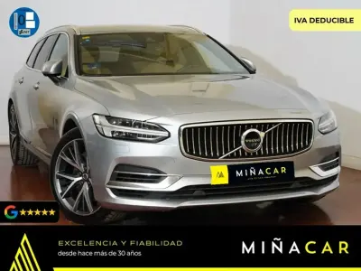 Usado Volvo V90 Inscription 407 CV (299 kW) 2017 Gris / plata Familiar