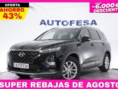 Usado Hyundai Santa Fe 200 CV (147 kW) 2019 Negro SUV