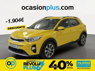 Usado Kia Stonic 110 CV (80 kW) 2018 Amarillo SUV