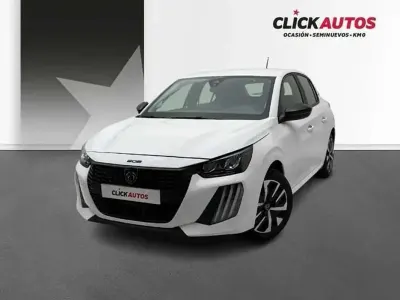 Usado Peugeot 208 Style 110 CV (80 kW) 2025 Blanco Utilitario