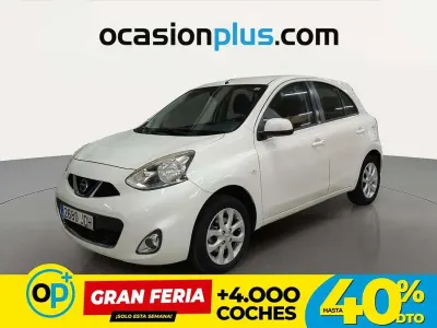 Usado Nissan Micra Acenta 80 CV (58 kW) 2015 Blanco Utilitario