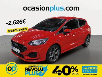 Usado Ford Fiesta ST-Line 100 CV (73 kW) 2022 Rojo Utilitario